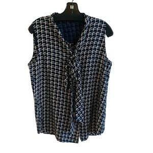 Lafayette 148 New York Silk Blouse Size M